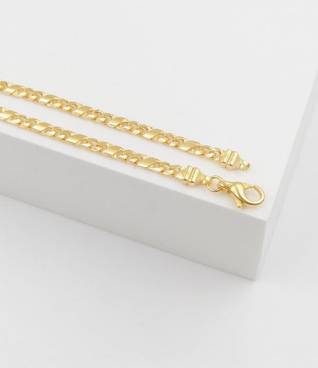 Immagine prodotto Muau Catena di 8 (21 cm, Oro giallo 750/18 carati)