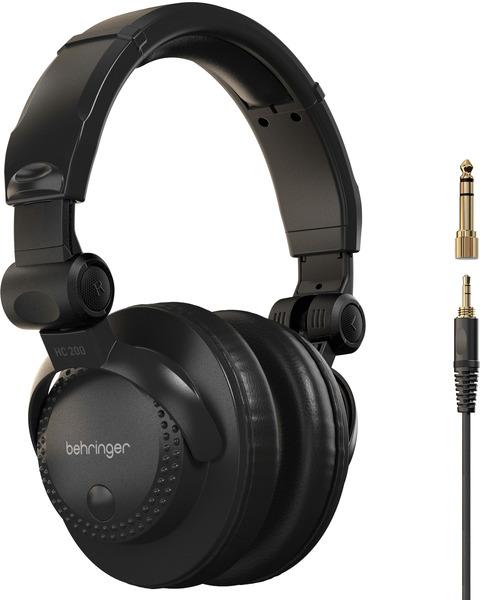 Produktbild Behringer HC 200 Kopfhörer & Headset Kabelgebunden Kopfband Bühne/Studio Schwarz (Keine Geräuschunterdrückung, Kabelgebunden)