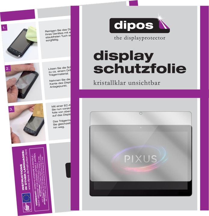 Produktbild Dipos Displayschutzfolie Crystalclear (2 Stück, Vision 10.1)