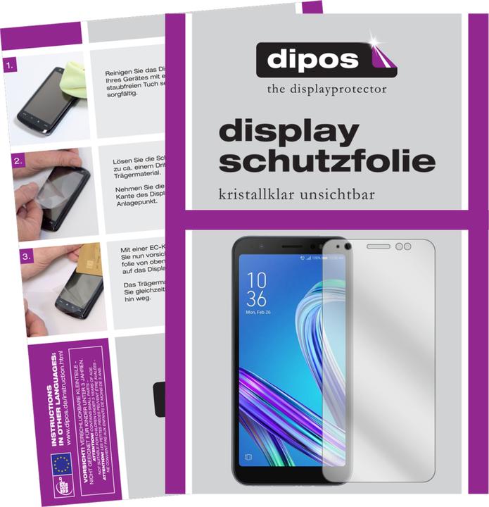 Actual product image Dipos Screen Protector Crystalclear (1 pcs., Asus Zenfone Live L1)