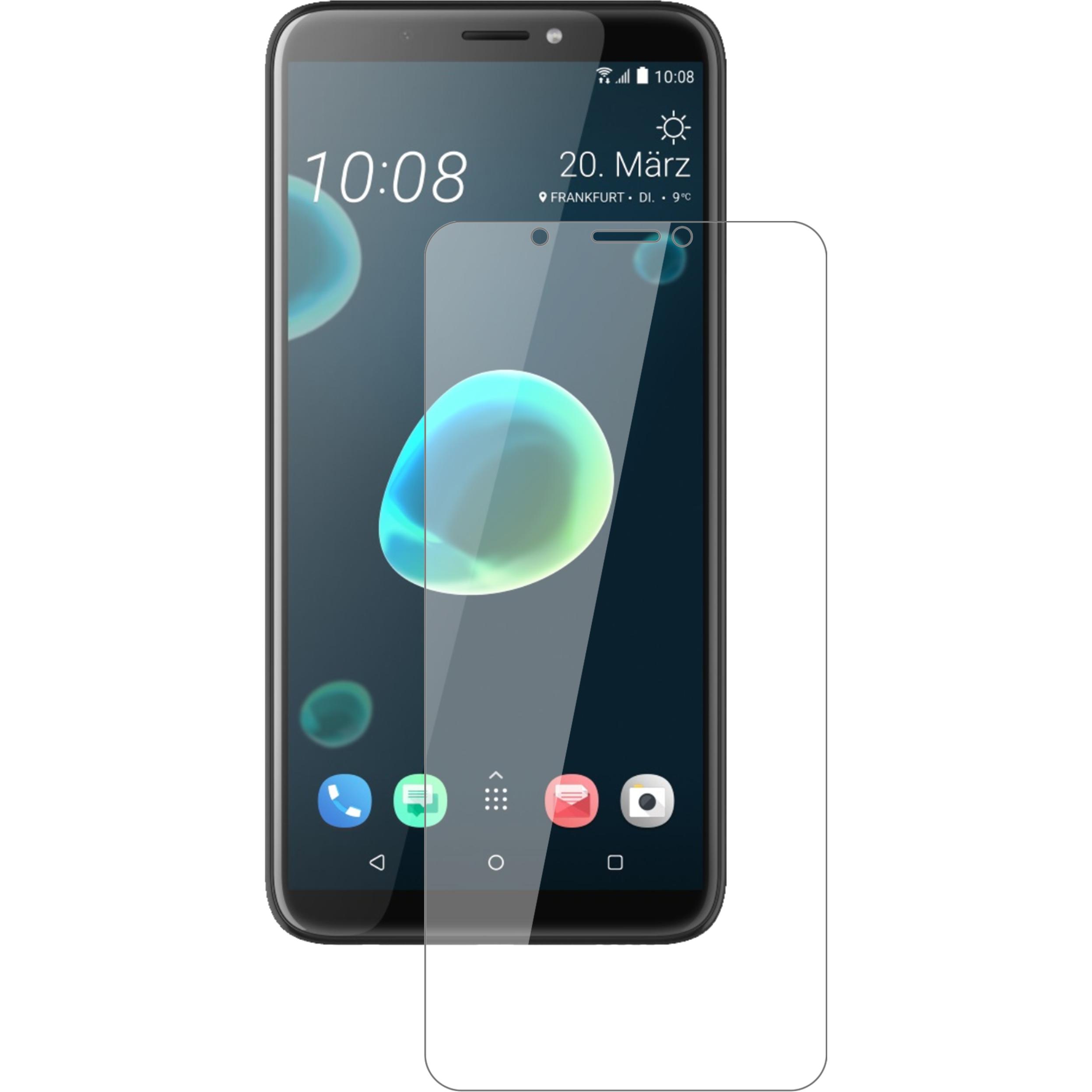 Thumbnail - Dipos Displayschutz Anti-Shock (1 Stück, HTC Desire 12+), Smartphone Schutzfolie, Transparent