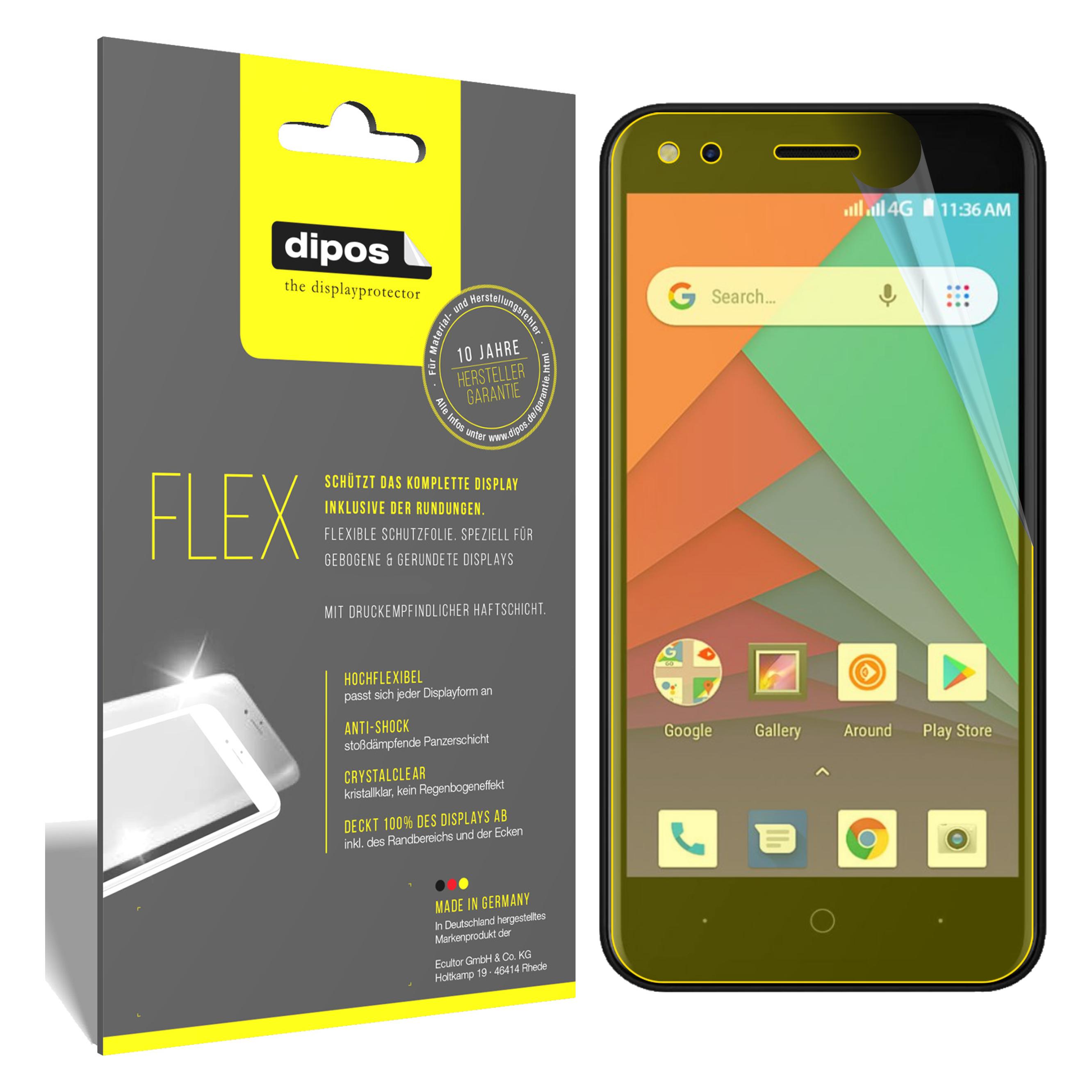 dipos I 2X Pellicola Protettiva Compatibile con LG Q60 Protezione Vetro