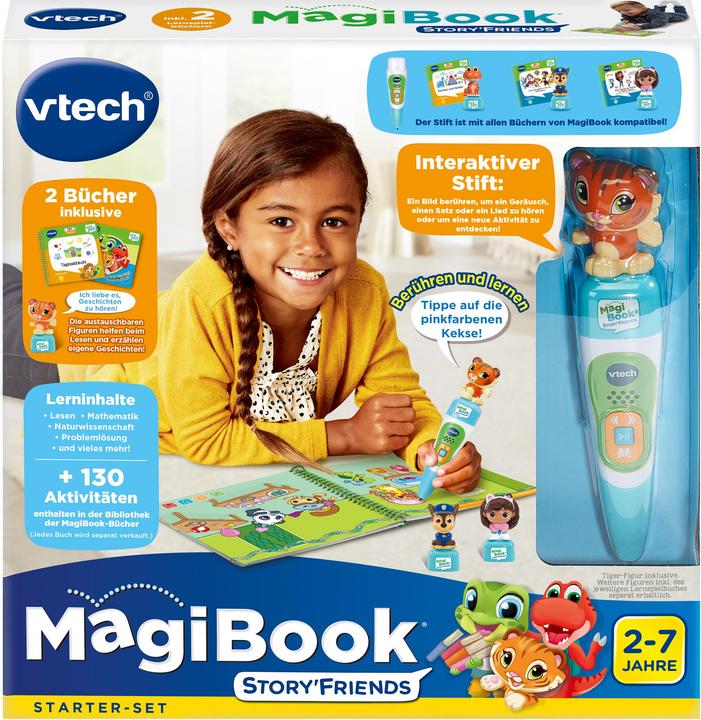Productafbeelding VTech Magibook Story'Friends inkl. Buch Tagesabläufe Lernstufe 1 (Duits, 2 - 7 Jaren)