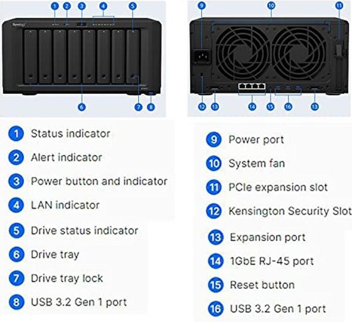 Image du produit Synology 4TB 3.5IN Plus Series SATA HDD (HAT3300-4T) (4 To, 3.5")