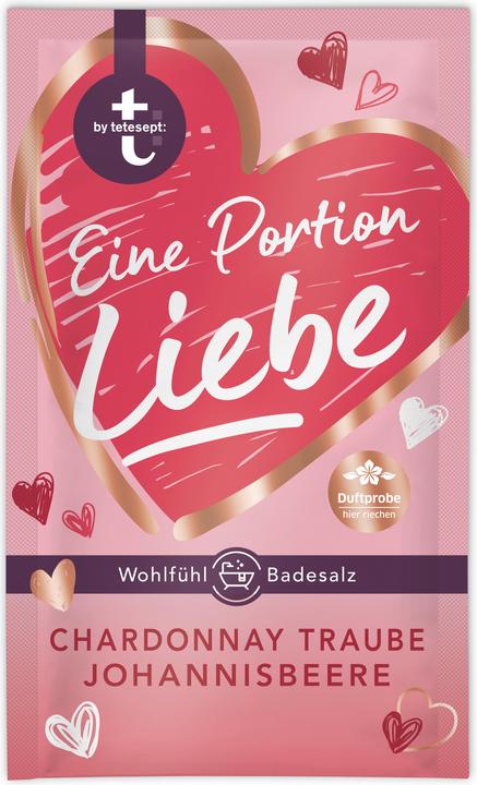 Produktbild t: by tetesept Eine Portion Liebe (Badesalz)