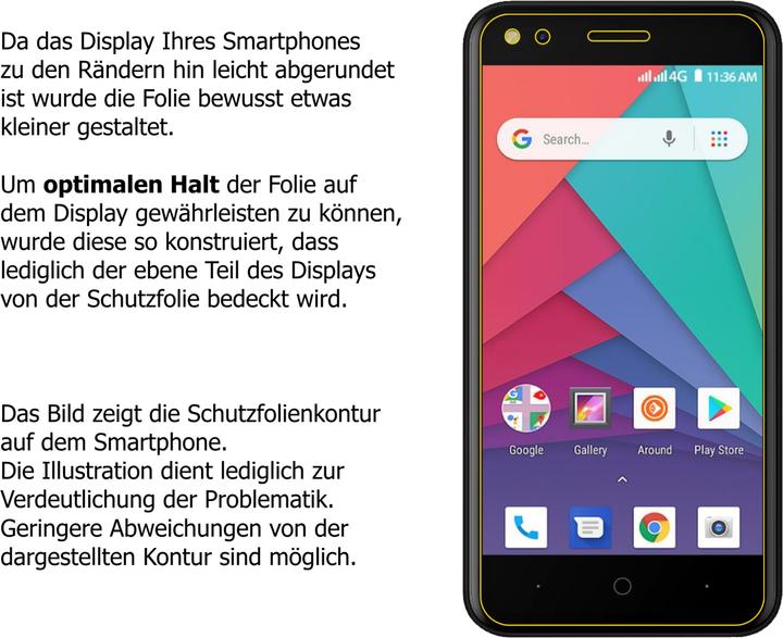 Produktbild Dipos Displayschutzfolie Antireflex (2 Stück, Micromax Bharat Go)