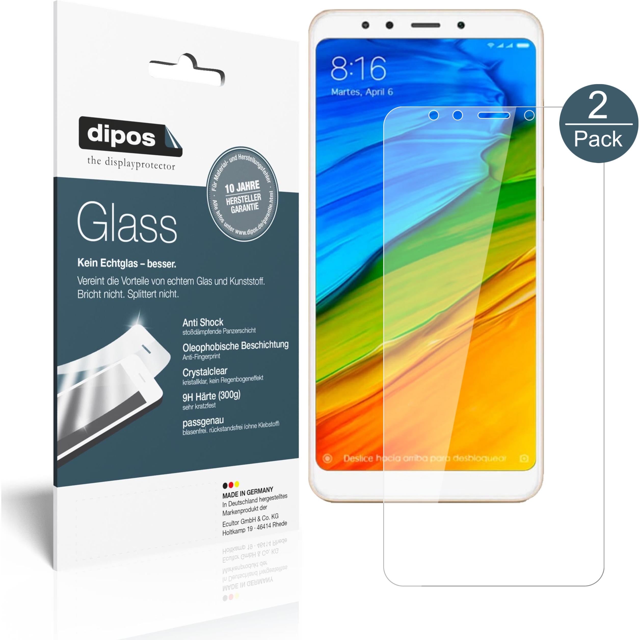 Thumbnail - Dipos Displayschutz Anti-Shock (1 Stück, Xiaomi Redmi 5 Plus), Smartphone Schutzfolie, Transparent