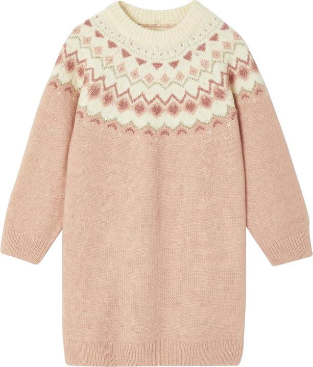 Actual product image Vertbaudet Mädchen Jacquard-Strickkleid (86)