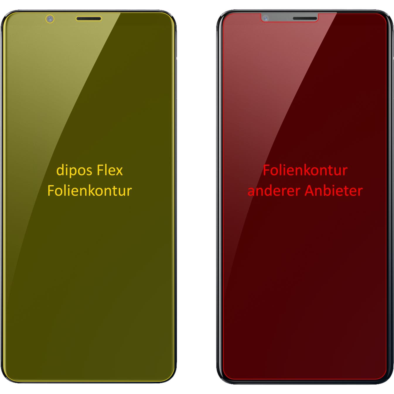 Thumbnail - Dipos Displayschutzfolie Full-Cover 3D (3 Stück, Nubia Red Magic), Smartphone Schutzfolie, Transparent