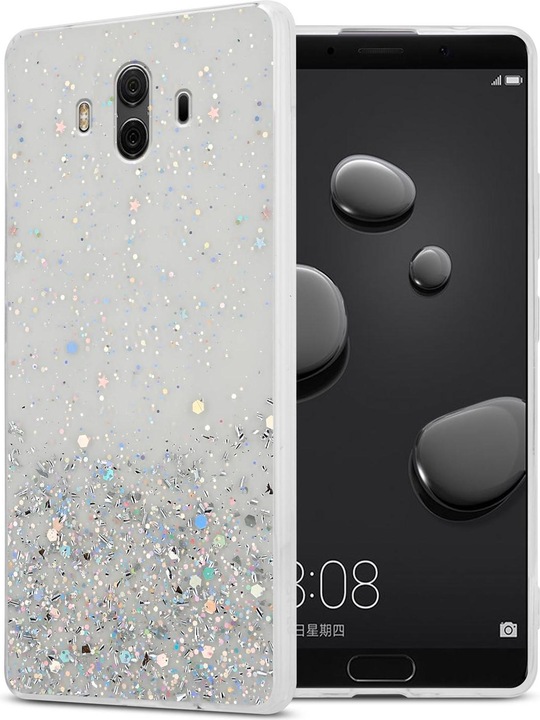 Actual product image Cadorabo TPU cover sparkling glitter (Huawei Nova 2i)