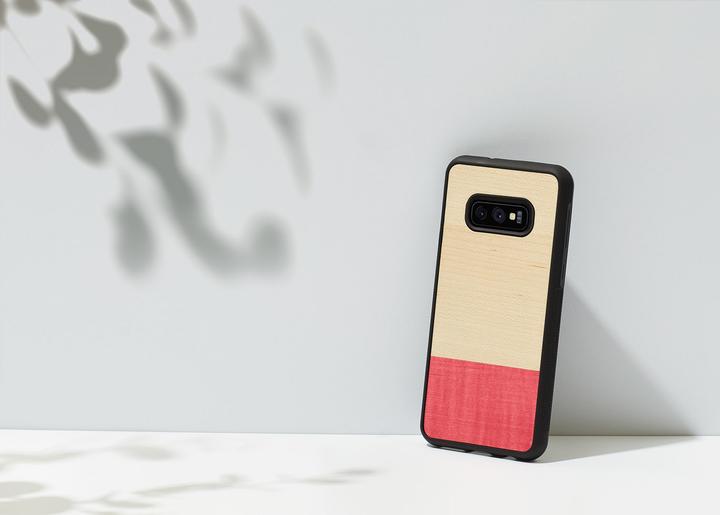 Actual product image Man&Wood SmartPhone case Galaxy S10e miss match black (Samsung Galaxy S10e)