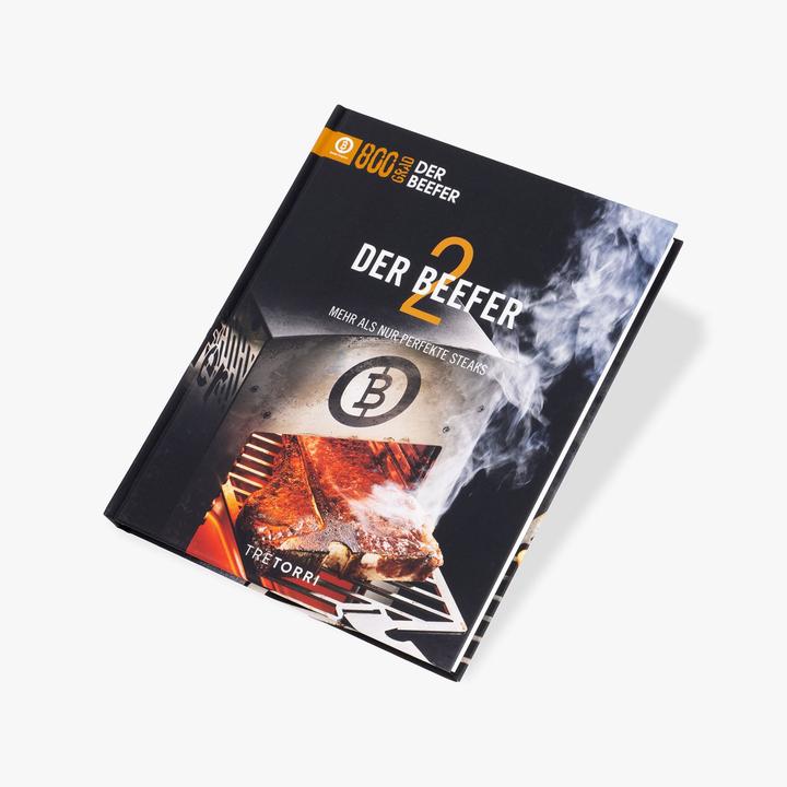 Actual product image Beefer XL-Chef DE/AT 20 NGH Erdgas 800°C Oberhitzegrill mit Kochbuch "Der 2" im Set - 1210002-Set2 (5.70 kW)