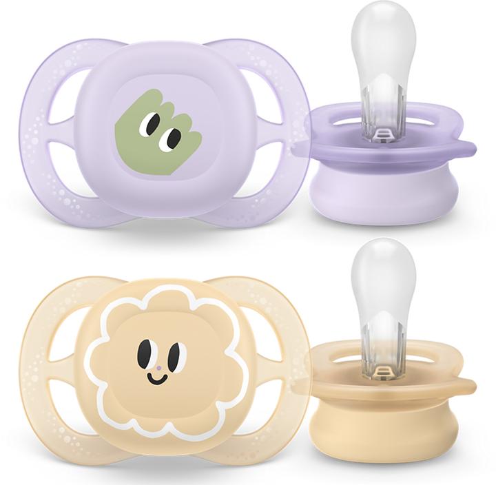 Actual product image Philips Avent Pacifier SCF075/13 ultra start (2x)