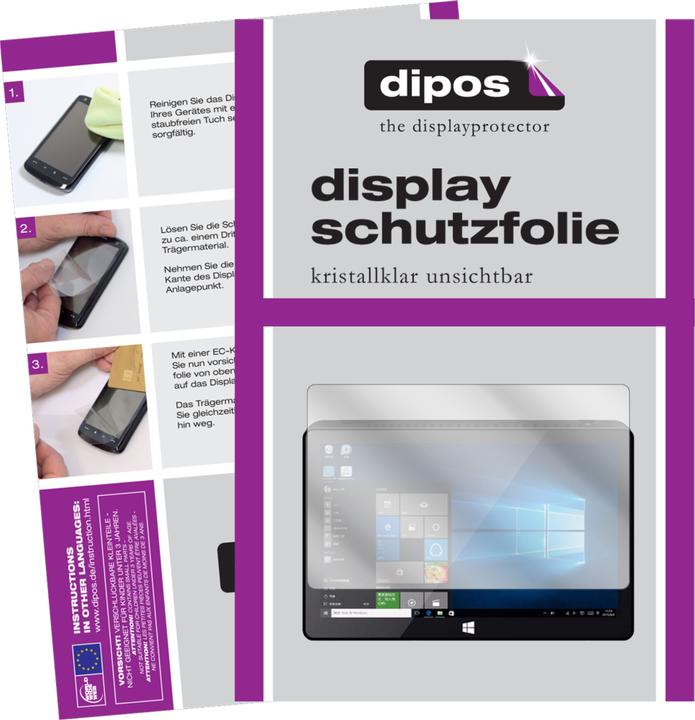 Produktbild Dipos Displayschutzfolie Crystalclear (2 Stück, Pipo X9S Mini)