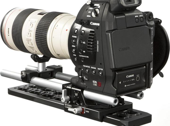 Actual product image Wooden Camera Universal Lens Support (15mm LW)
