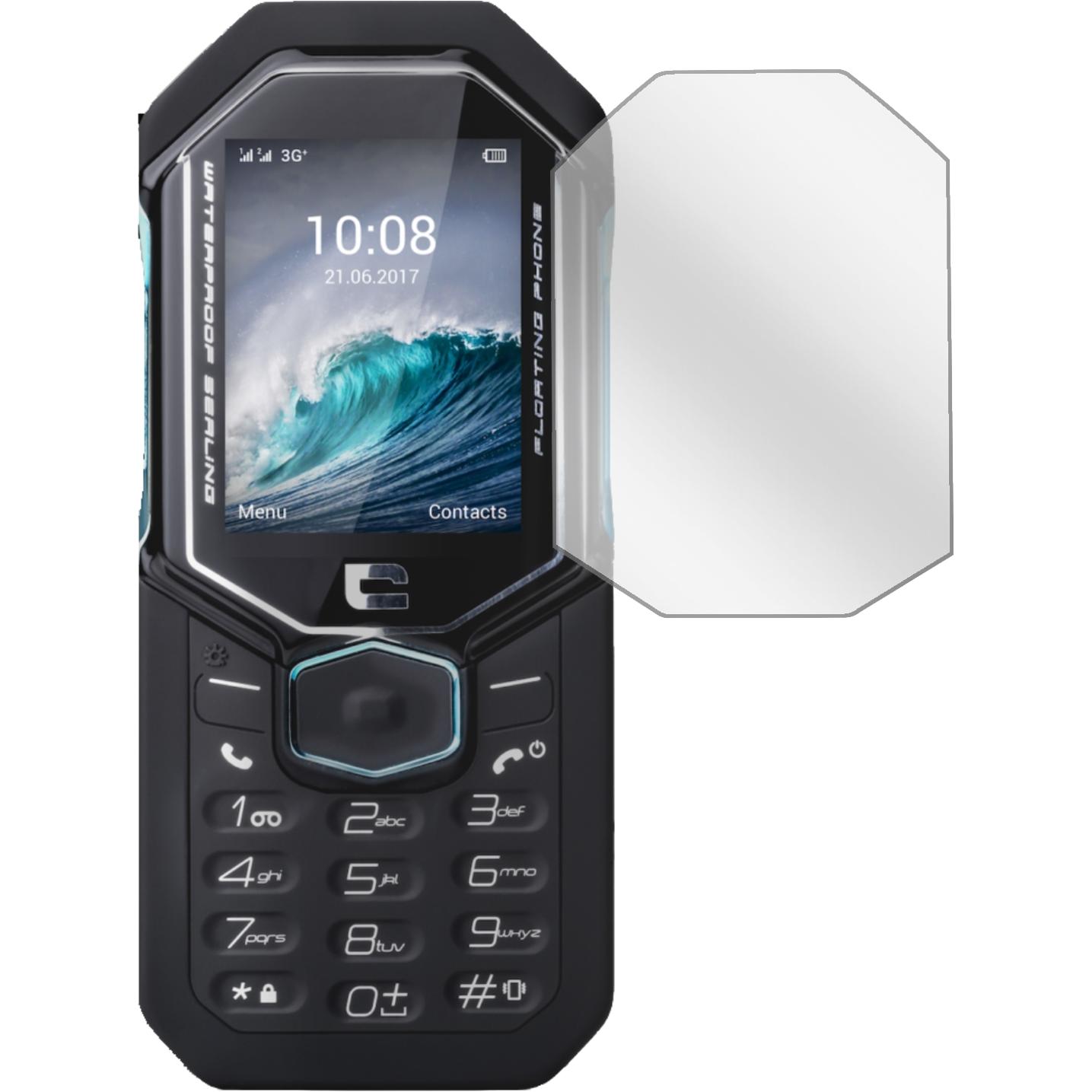 Thumbnail - Dipos Displayschutzfolie Crystalclear (2 Stück, Crosscall Shark-X3), Smartphone Schutzfolie, Transparent