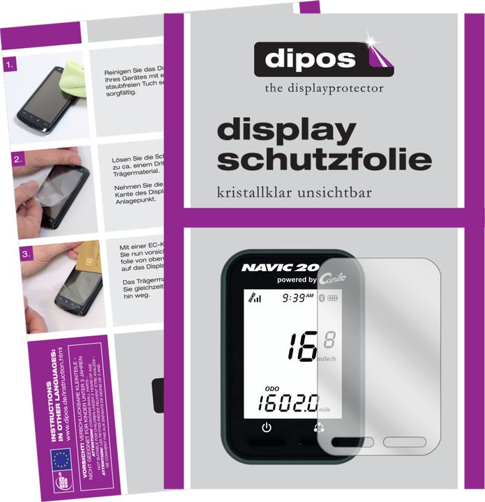 Actual product image Dipos Screen Protector Crystalclear