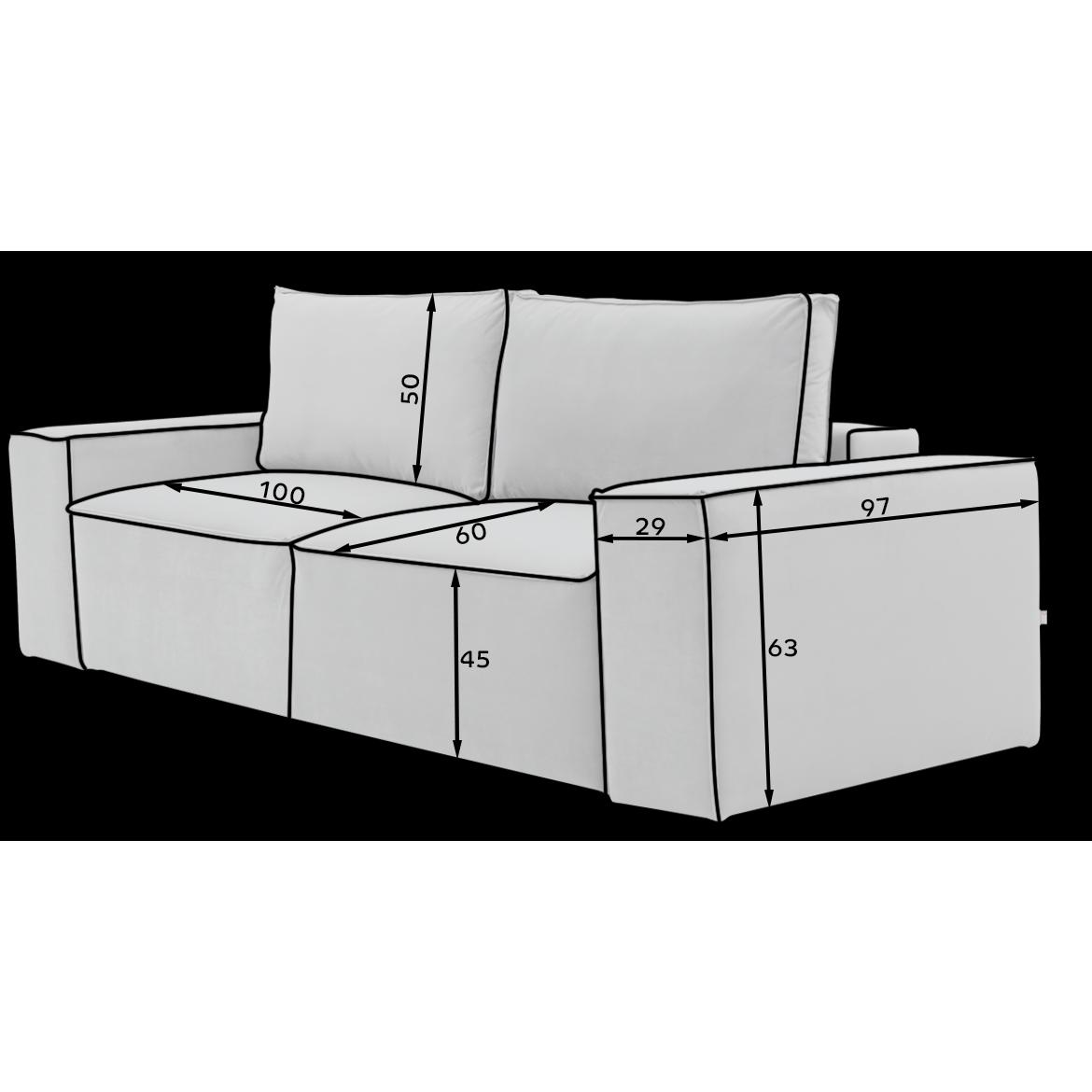 Thumbnail - ELTAP, Sofa, Silla (Bettsofa, 3-Sitzer)