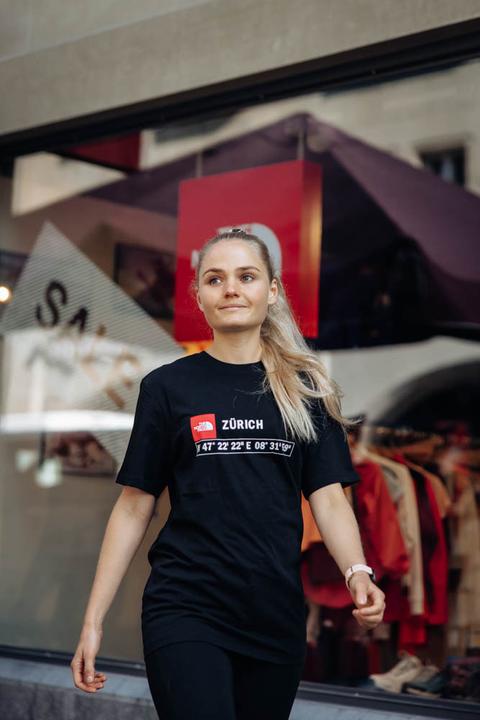 Produktbild North Face S/S GPS Tee Zürich Recycelt (S)