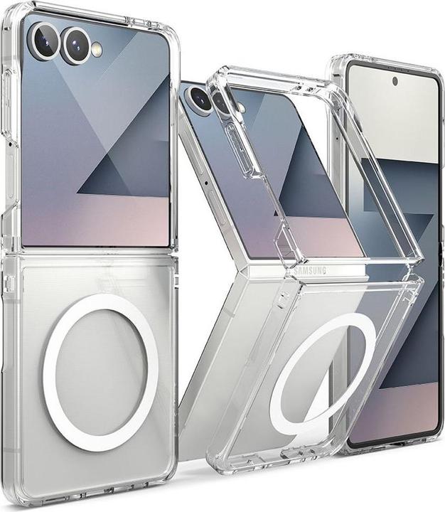 Image du produit Ringke Fusion Magnetic MagSafe Case für Samsung Galaxy Z Flip 7 - Transparent (Samsung Galaxy Z Flip7)