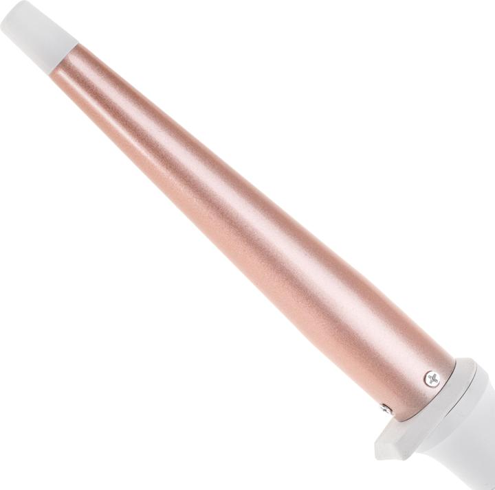 Adler AD 2119 Conical curling iron, White/Pink