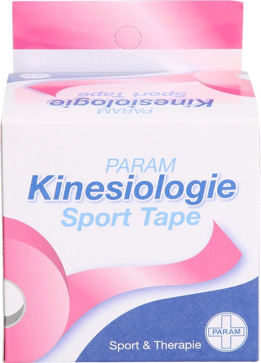 Kinesiologie Sport Tape 5cmx5m Pink, 1 St PFL (5 m)
