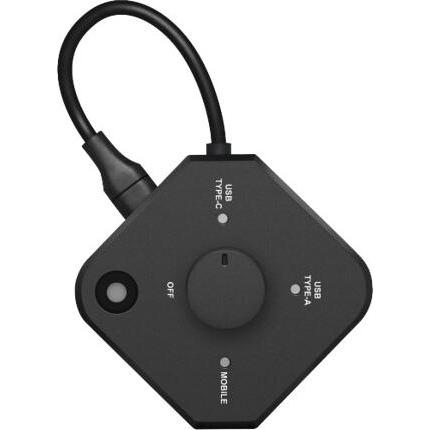 EZCast Pro Quattropod U01 Zender - USB-C / USB (Alternate Mode USB-C recommended) 4K, Wireless Transmitter, Schwarz