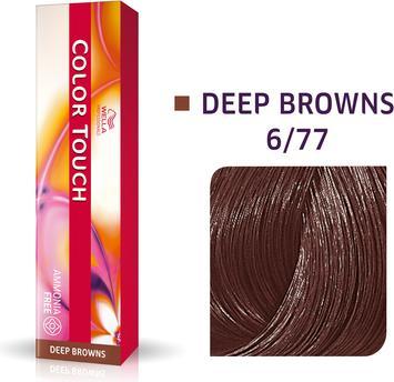 Actual product image Wella Color Touch Deep Browns (6/77 dark blonde brown-intensive)
