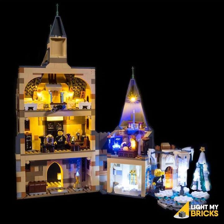 Produktbild Light my bricks LED Licht Set für LEGO Harry Potter - Hogwards Uhrenturm