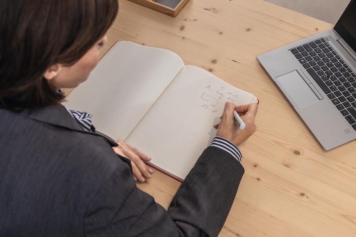 Actual product image Sigel Notebook CONCEPTUM Softcover Softwave (A5, Checked, Soft cover)
