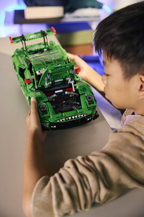 Image du produit LEGO Porsche 911 GT3 R Rexy AO Racing Rennwagen (42224, LEGO Technic)