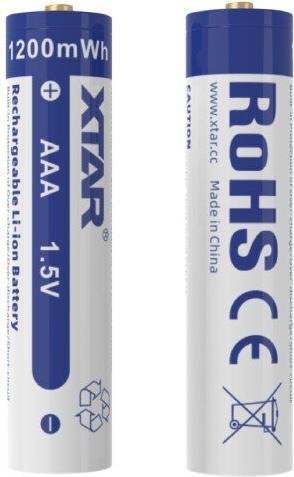 Produktbild Xtar Wiederaufladbare Batterien R03 / AAA 1 5V 750mAh (Karton mit 4 Stück) mit Schutz (4 Stk., AAA, 750 mAh)