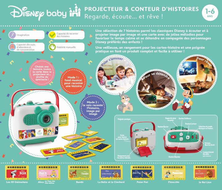 Image du produit Clementoni Disney Storyteller Projector FR
