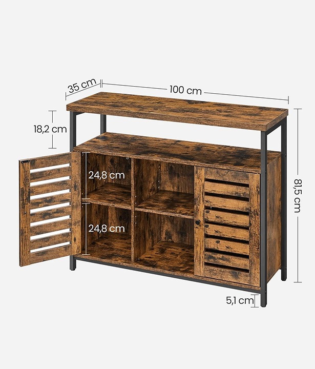 Image du produit Vasagle Talia (100×35×81.5 cm)