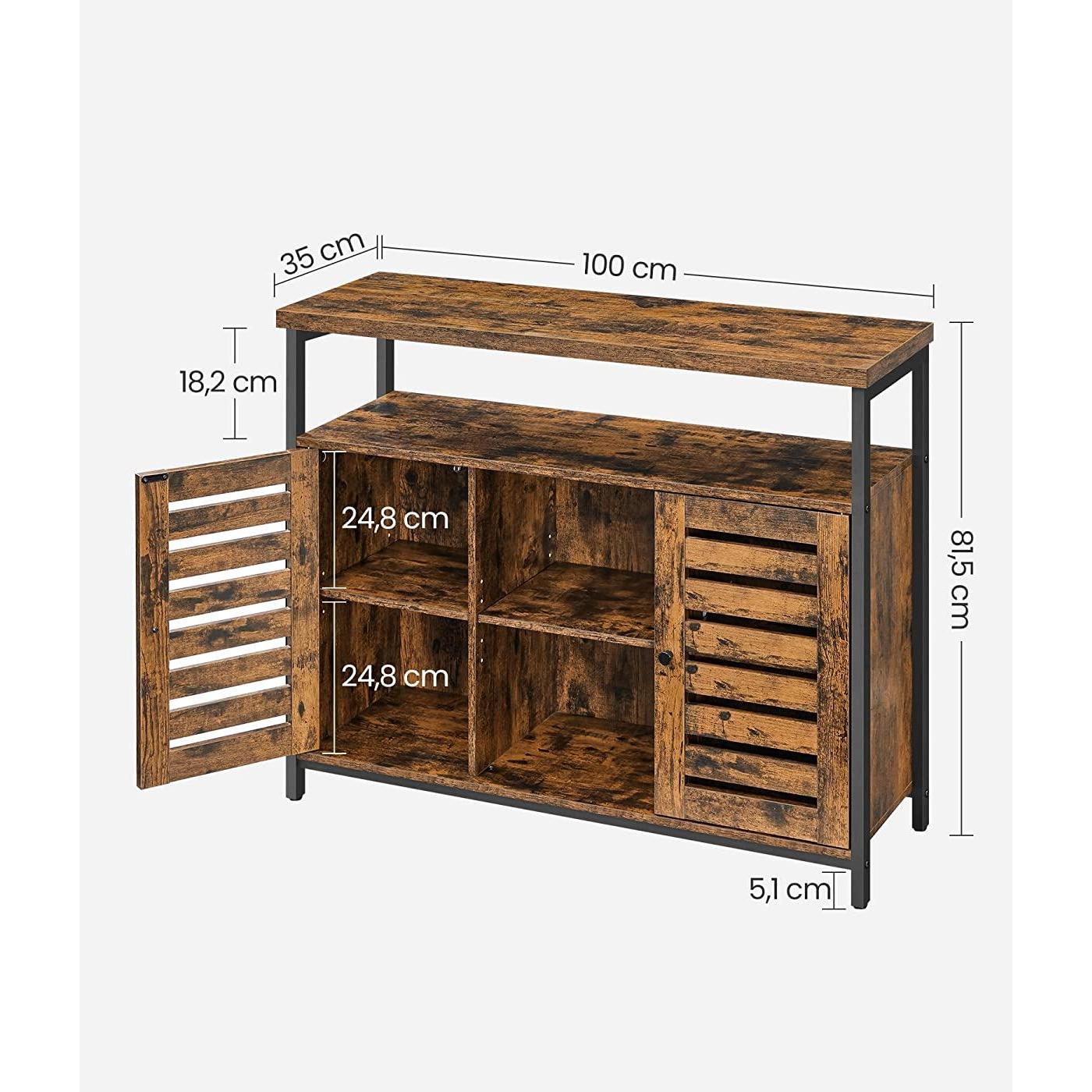 Thumbnail - Vasagle, Kommode + Sideboard, Talia (100×35×81.5 cm)