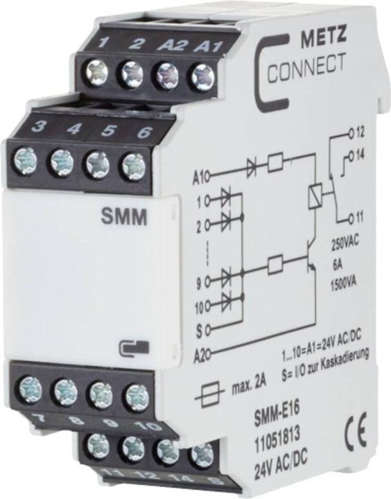 Metz Connect Sammelmeldemodul 24, 24 V/AC, V/DC (max) 1 Wechsler 11051813 1 St.