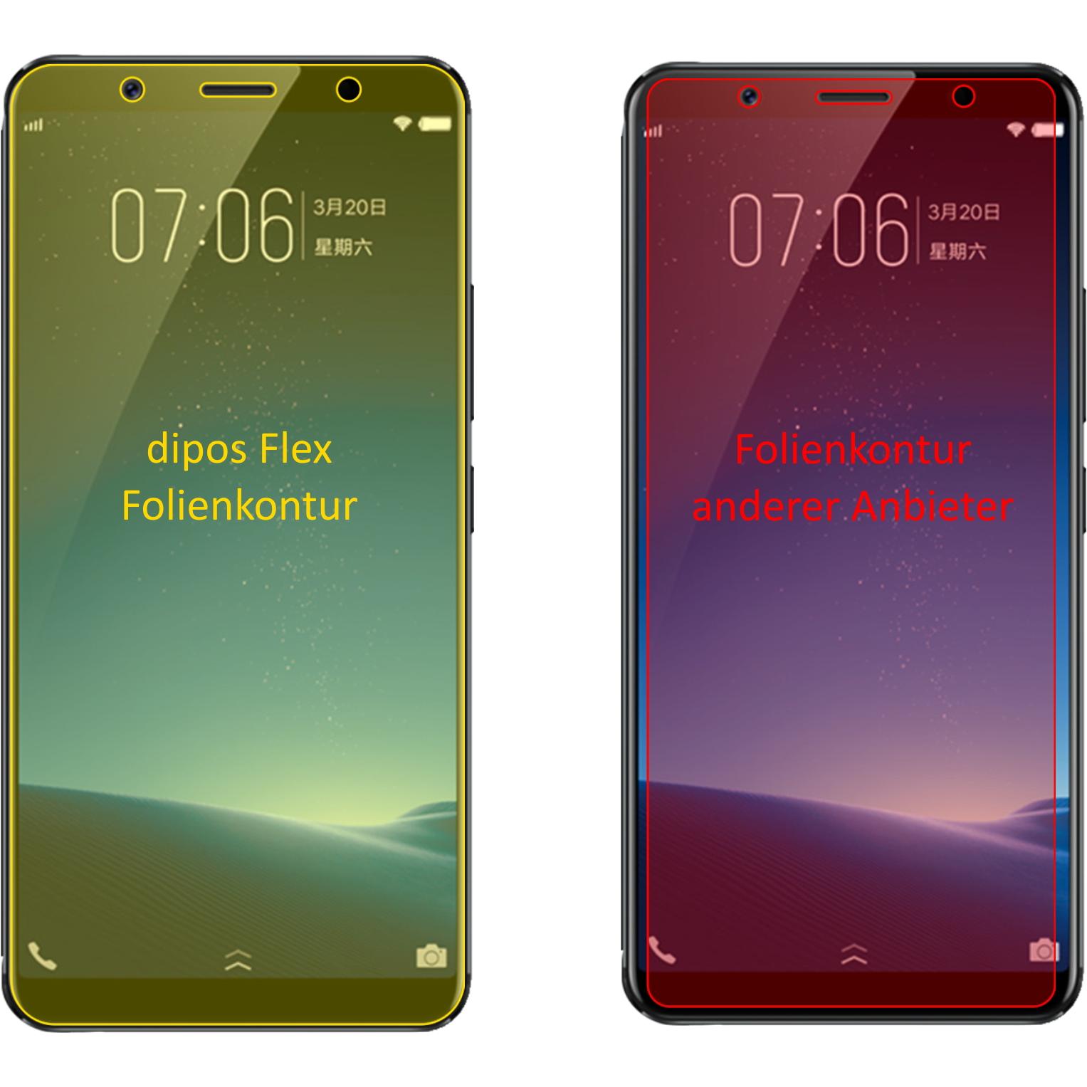 Thumbnail - Dipos Displayschutzfolie Full-Cover 3D (3 Stück, Nokia X20), Smartphone Schutzfolie, Transparent