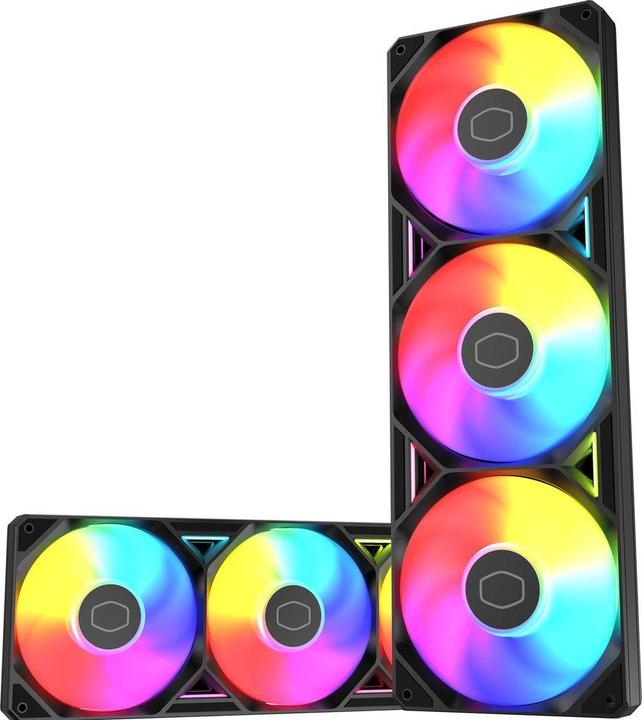 Actual product image Cooler Master SickleFlow Edge 360 ARGB (120 mm, 3x)