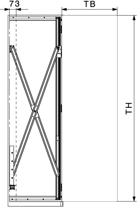Produktbild HAWA Drehschiebetürbeschläge -Concepta 25/30/40/50