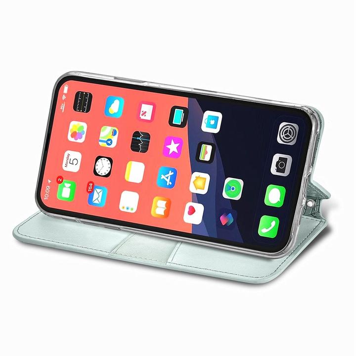Produktbild König Design Hülle Handy Schutz für Apple iPhone 13 Pro Max Case Cover Tasche Etuis Grau Neu (Apple iPhone 13 Pro Max)