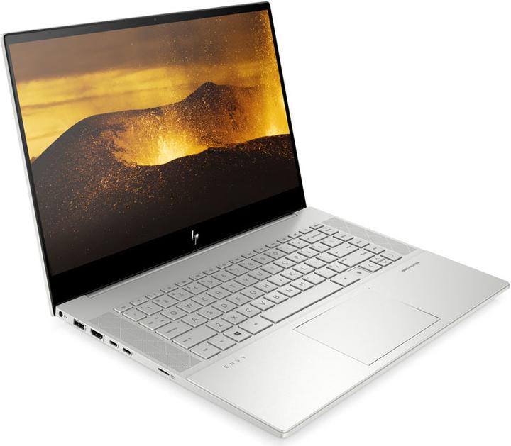 Produktbild HP ENVY 15-ep0670ng, 39,62cm (15,6 Zoll), GeForce RTX 2060 Max-Q Gaming Notebook (15.60", 512 GB, 16 GB, CH, Intel Core i7-10750H)
