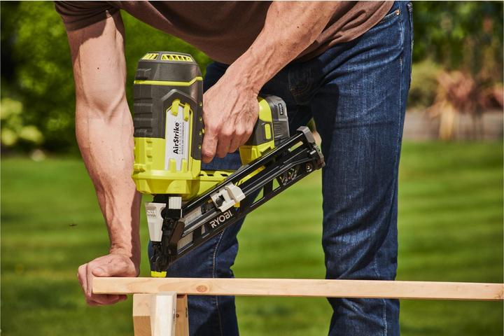 Actual product image Ryobi Battery Nailer Airstrike 15G