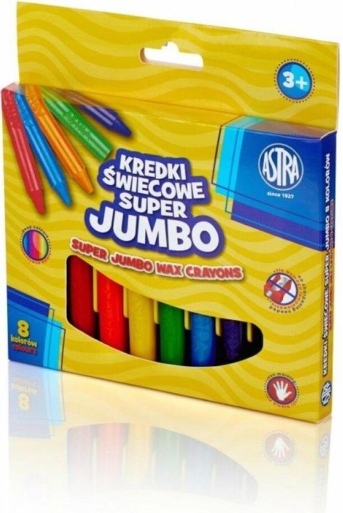 Image du produit Astra Cires SUPER Jumbo 8 pièces (Multicolore, 8 x)