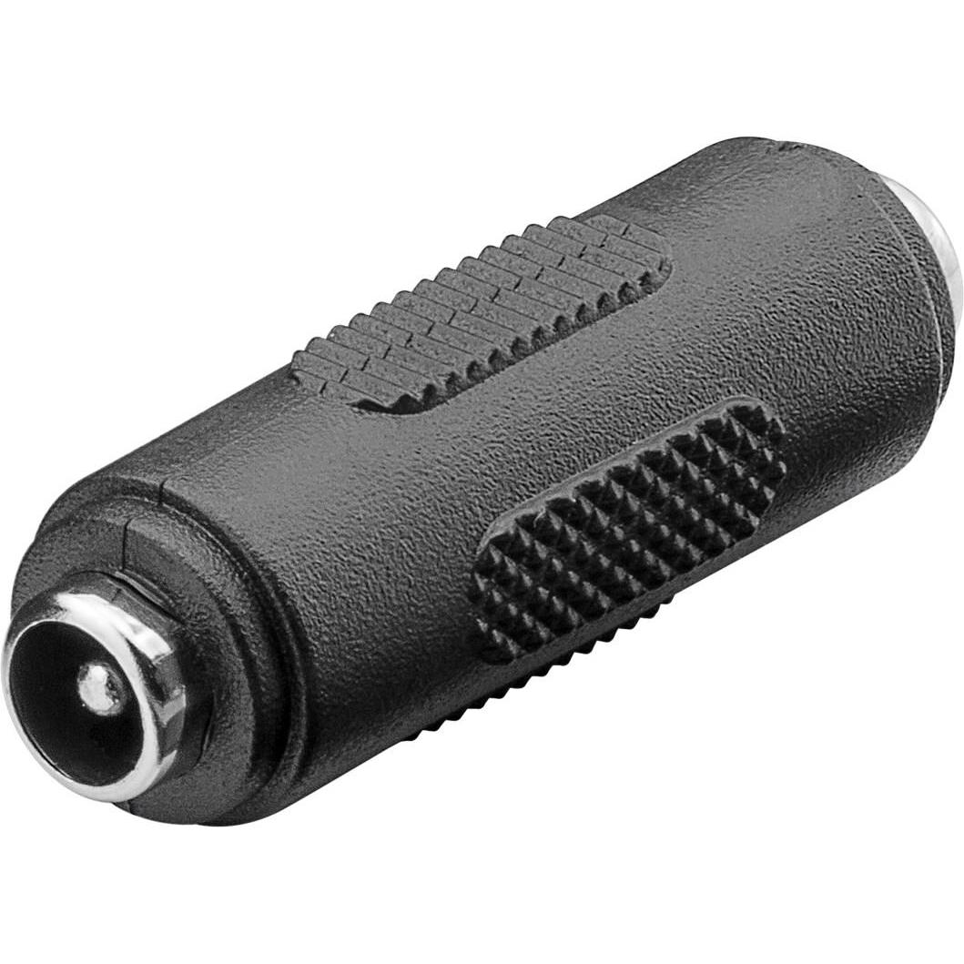 Goobay 76751 kabel kønsskifter DC (5.50 x 2.10 mm) Sort, Cavo + Spina elettrica, Nero