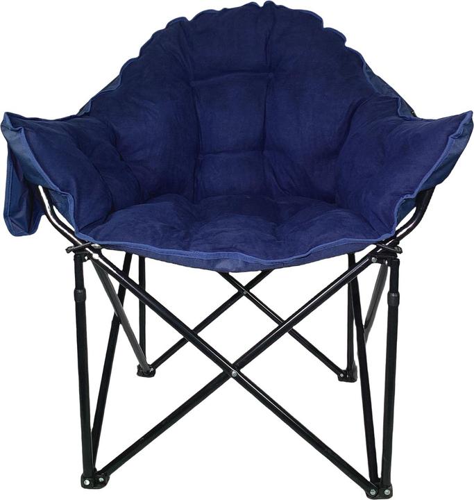 Immagine prodotto HTI-Living Klappbarer Komfortsessel mit weichem Velvet Bezug