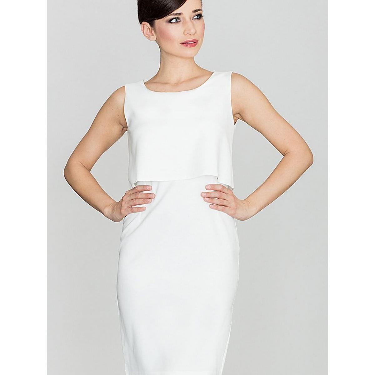 Lenitif, Damen, Kleider, Cocktailkleid, Beige, (M)