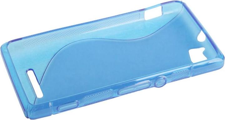 Actual product image König Design Mobile phone cover TPU protective cover for Sony Xperia M C1904 C1905 blue