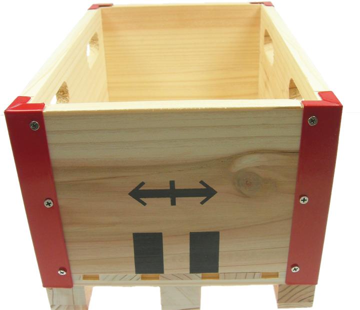 Actual product image Mayer - the gift factory Geschenkkiste "Euro-Palett-Rahmen" gross (Länge 35cm)