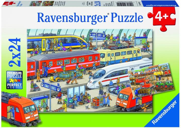Ravensburger Train station hustle and bustle (24 pieces)