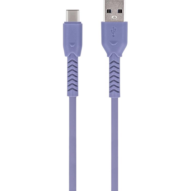 Maxlife MXUC-04 Kabel USB - USB-C 1,0 m 3A lila (1 m, USB 3.0), USB Kabel